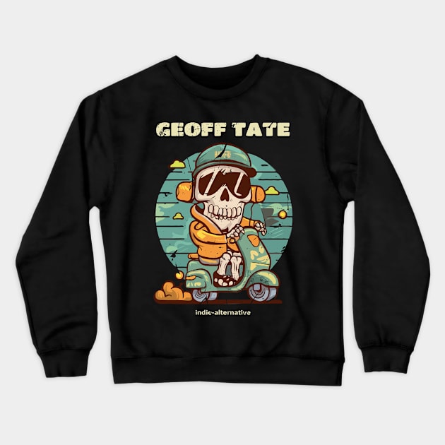 geoff tate Crewneck Sweatshirt by mid century icons